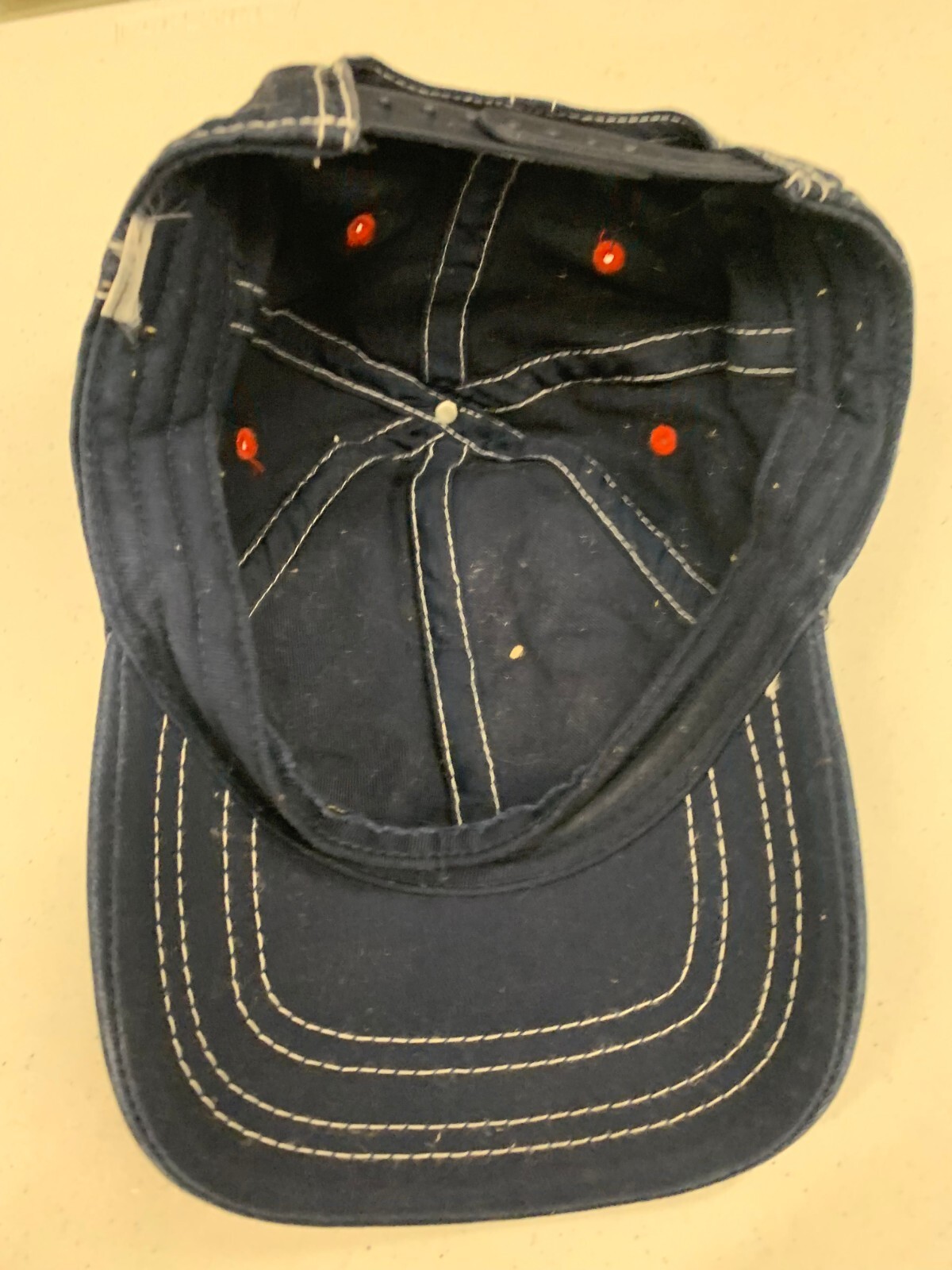 Menards Hat Cap Snap Back Adjustable Blue Pre Own… - image 2