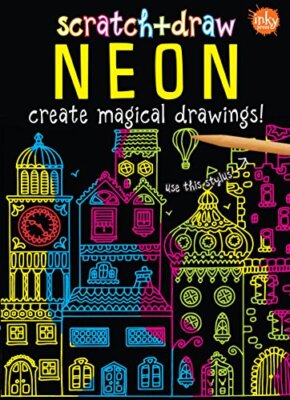 Scratch and Draw Neon: Create Magic..., Golding, Elisab