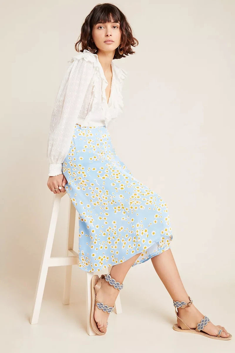 Floral midi cheap skirt xl