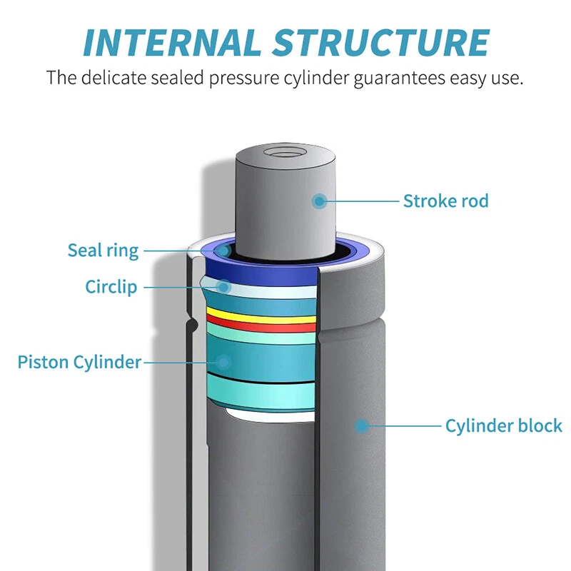 Front Hood Bonnet Strong Arm Rod Gas Struts For Nissan Navara Np300 Pickup 2pc Foto 4 de 4