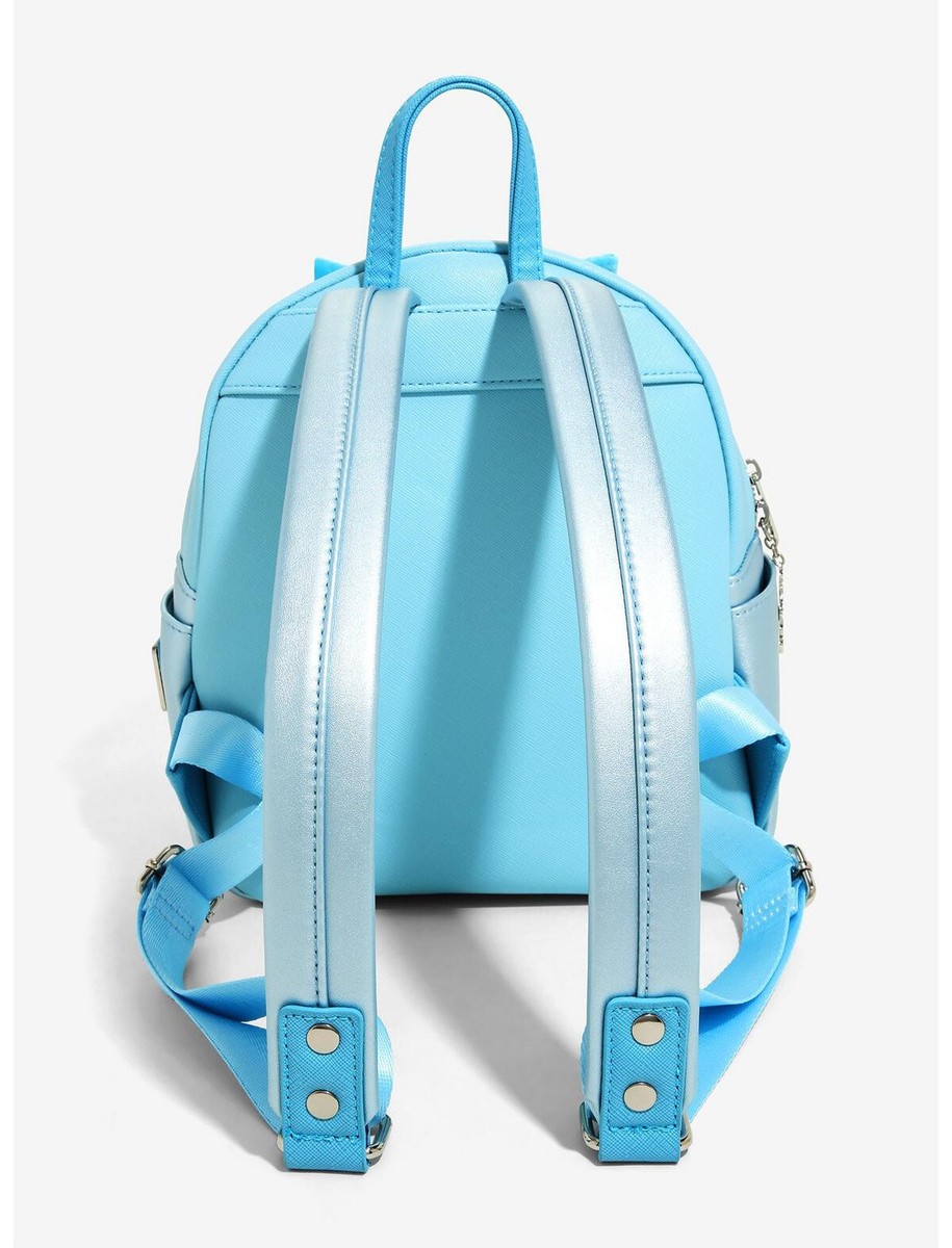 Loungefly Disney Cinderella Blue Bow Dress Mini Backpack NWT  display picture 3