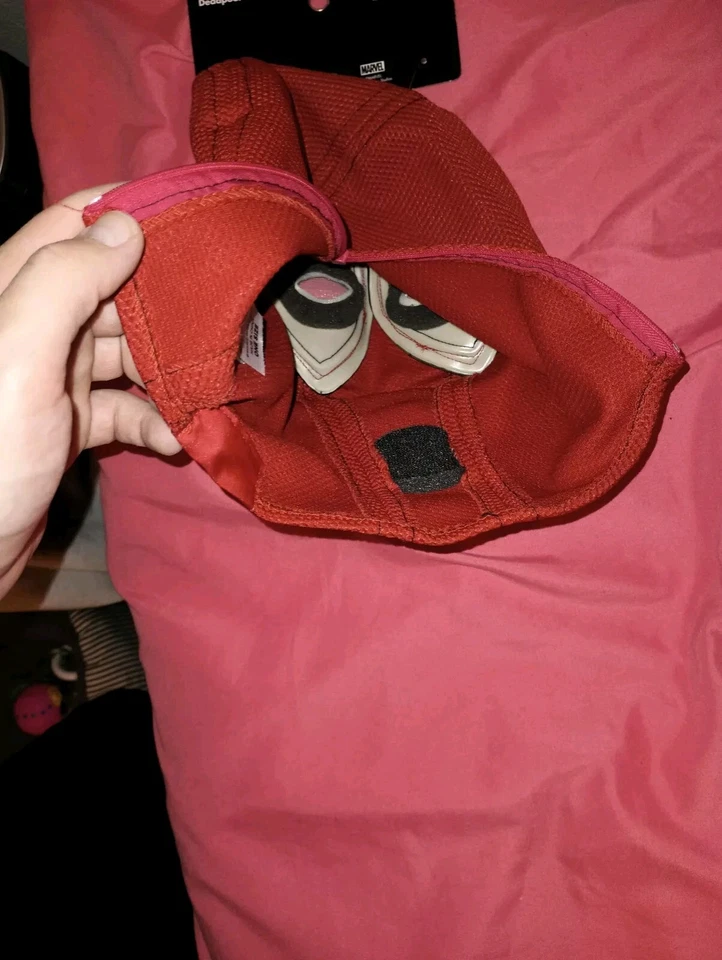 Deadpool & Wolverine Adult Deadpool Deluxe Mesh Mask Spirit Halloween - Image 3 of 4