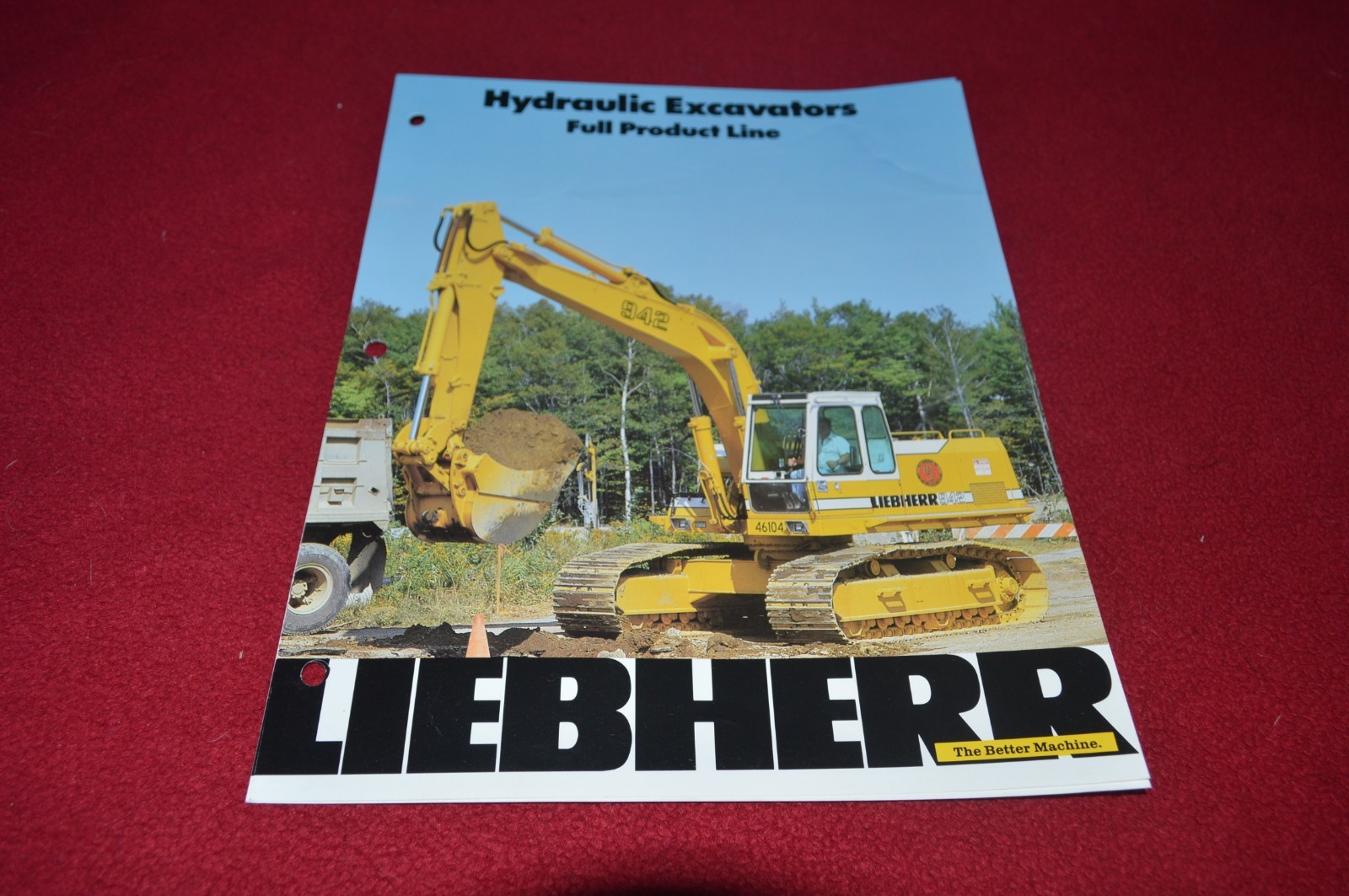 Liebherr A902 A912 A922 A942 R952 R962 R994 Excavator Dealer's Brochure ...