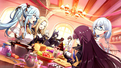 Anime The Eminence In Shadow Girls Shadow Garden  Gaming Mat Desk 1591