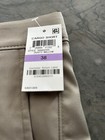 Greg Norman Signature Series Size 38 Men's Golf Shorts 9 1/2" Inseam Khaki NWT — photo 3