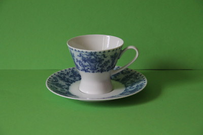 Rosenthal Form 2000 Idyll Blau Kaffeetasse mit Untertasse Tasse Untere Gedeck