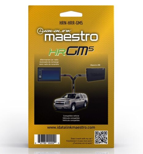 idatalink GM5 HRN-HRR-GM5 Plug & Play Wire T-Harness Wiring Maestro for 06+ GM - Picture 6 of 8