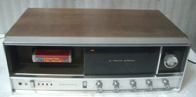 PANASONIS RE-7070 8 track player am/fm Tape slows down after few minutes READ