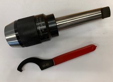 1-20mm MT4 Morse Taper Integrated Shank Arbor Keyless Drill Chuck Tang Mill