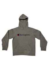 Champion Hoodie Sweater Gray Sweatshirt Unisex Kids Size M Good Condition