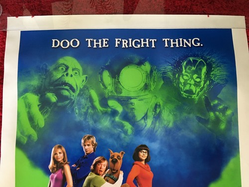 SCOOBY DOO 2 Original 2004 LINEN LINED 27x40 Movie Poster Sarah Michelle Gellar - Picture 6 of 7