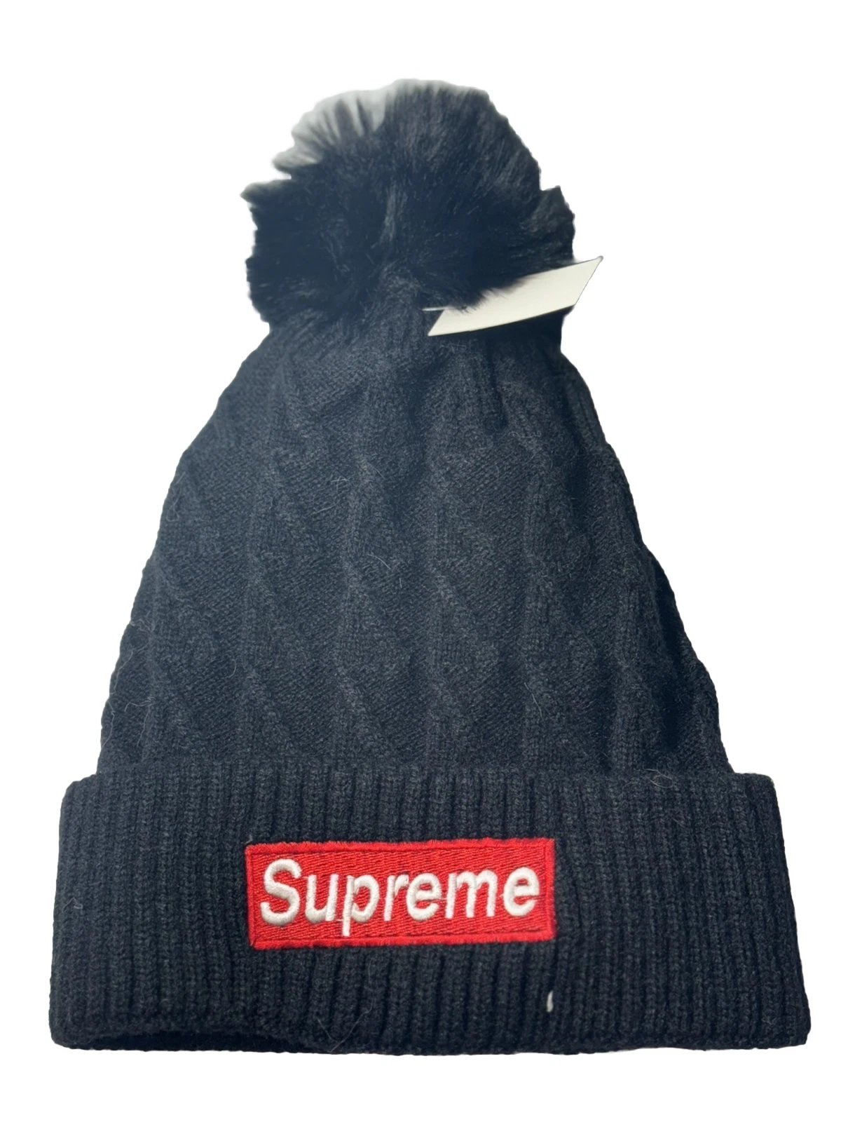 Chapeau d'hiver taille unique Supreme Beanie pour femmes