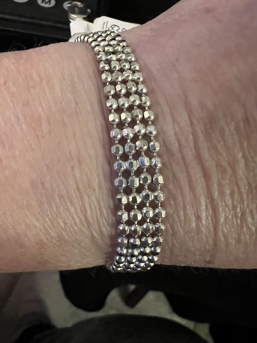 925 Sterling Silver Vintage Bracelet 7” 12 Grams | eBay 925 Sterling Silver Vintage Bracelet 7” 12 Grams | eBay