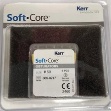 *6-Pieces* Kerr Soft Core Size-50 Obturators 065-0217 / 972-3050