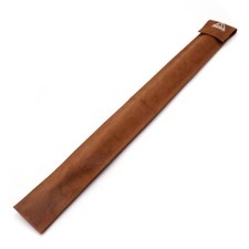 CUESOUL Pool Cue Bag Portable Carry Cue Bag1x1 holds 1 butt and 1 shaft-Brown