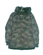 Zoe Karssen Medium Green Padded Parka Camo Ladies Jacket/coat Women's