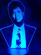 Cliff Richard Quality Engraved Acrylic LED Lamp night 