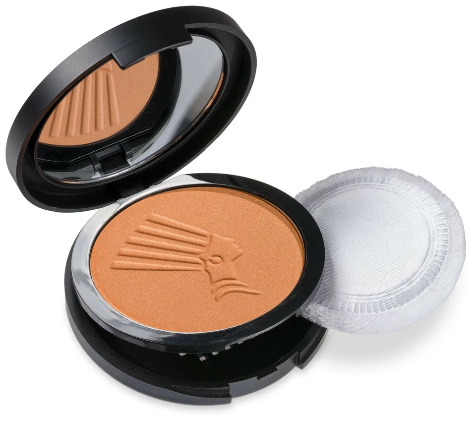 Bronzing Puder - African Erde Compact Powder Naturell ohne Glitter, Mineralpuder - Bild 3 von 4