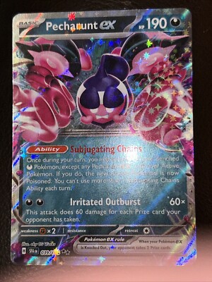 Pecharunt ex HP 190 - 039/064 Sv: Shrouded Fable Holo Double Rare Pokemon  Card | eBay