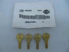 4 Harley Davidson Keys 71583-85A 79 Touring Softail Dyna FXR Sportster ?