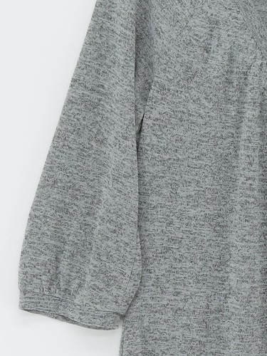 Top donna EDC By Esprit L grigio poliestere con elastan tunica - Foto 4 di 5