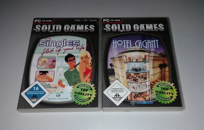** Singles: Flirt up your Life + Hotel Gigant (PC) ''Sehr gut'' In OVP! **