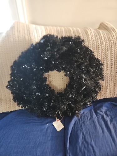2019 Hallmark Keepsake Star Wars Black Galaxy Wreath Light Magic Christmas NEW - Picture 2 of 3