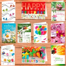 Geburtstagskarten Grußkarten Geburtstag Glü...