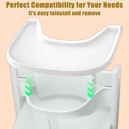 For Stokke Tripp Trapp Infant Dining ChairSmooth trayEasy to installClean - Picture 5 of 23