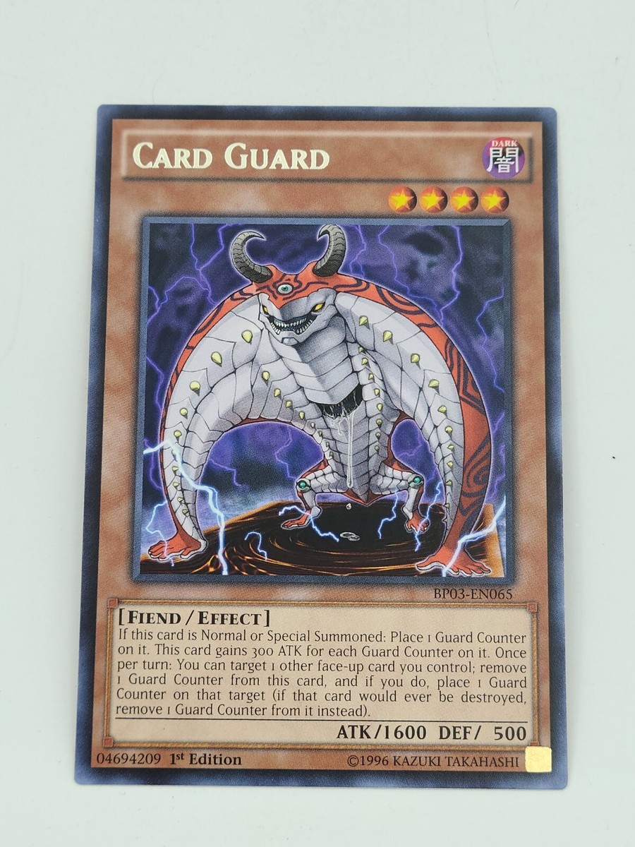 Yugioh! Card Guard BP03-EN065 Rare 1st Edition Fiend Effect Level 4
