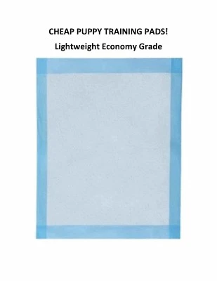 NO NAME 23x24" 200 Cheap Puppy House Breaking, Training, Pee Pads/Underpads WHOLESALE