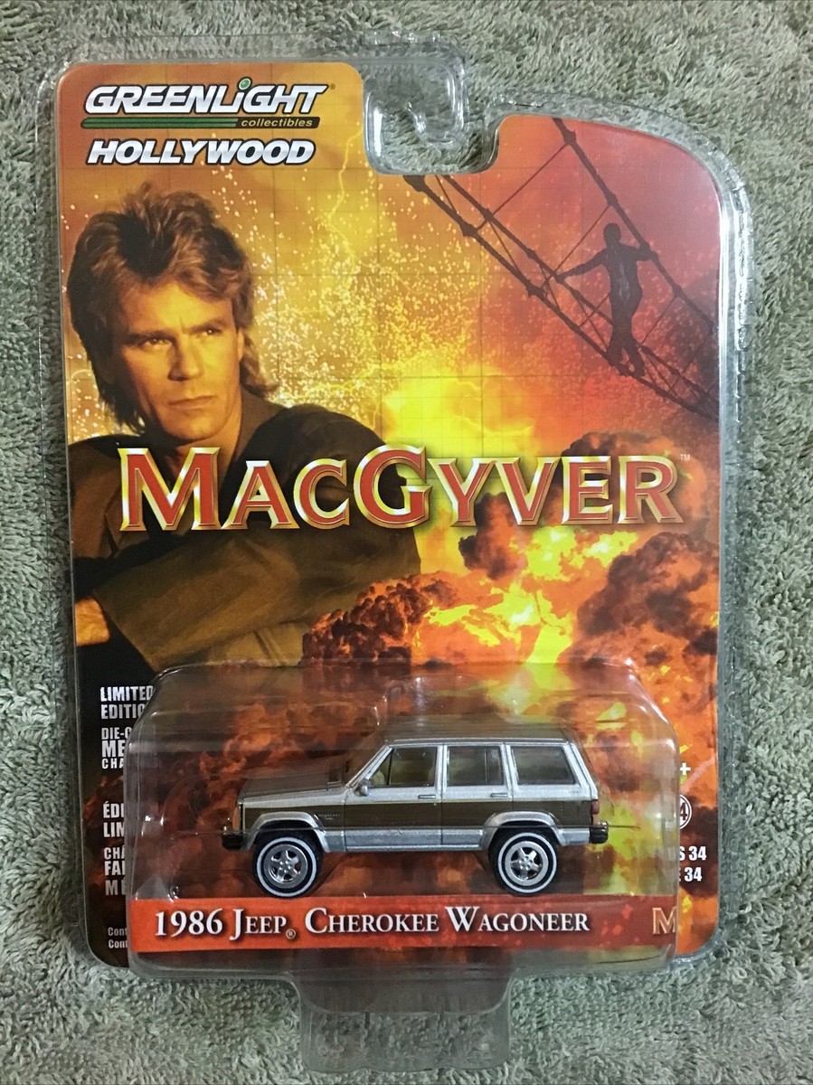2021 Greenlight Hollywood 1986 JEEP CHEROKEE WAGONEER Diecast 1/64