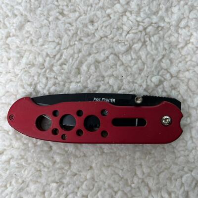 Fire Fighter Red Knife 