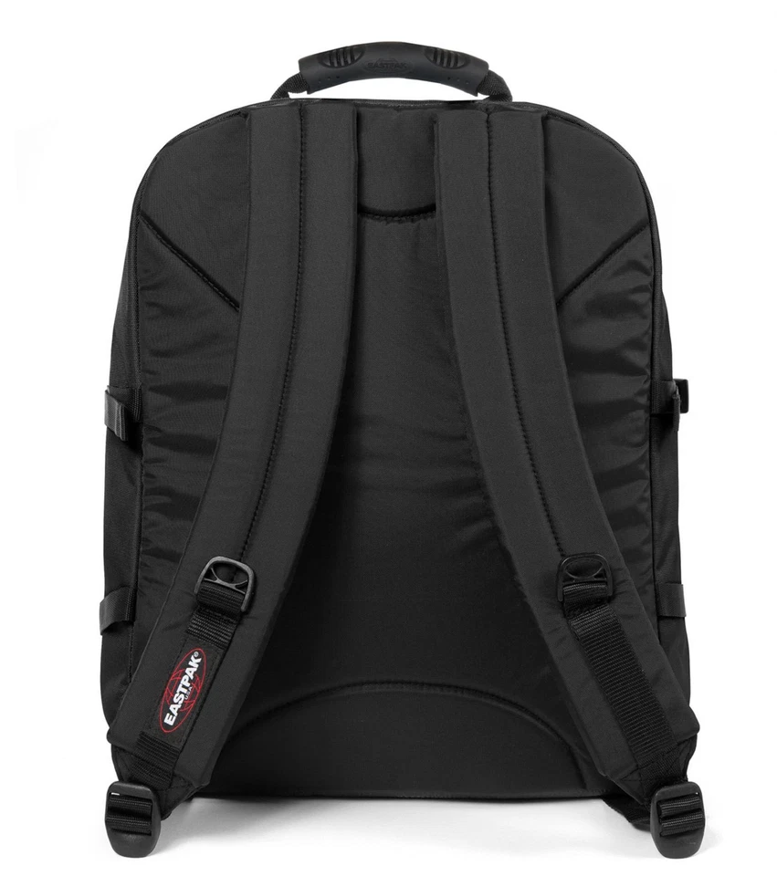EASTPAK Ultimate Rucksack Schulrucksack Laptoprucksack Black Schwarz Braun - Bild 4 von 4
