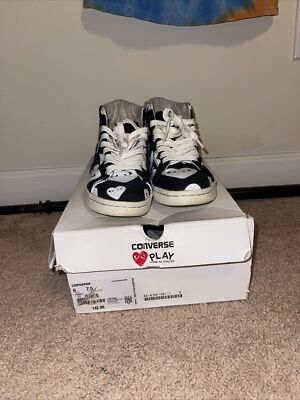 rare cdg converse size 6 mens