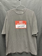 Eminem - My Name Is Slim Shady - Heather Grey 1999 Promo Tee Shirt - Size XXL