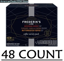 Frederik's by Meijer Coffee Pod Variety Pack Michigan Cherry - Butterscotch 48ct