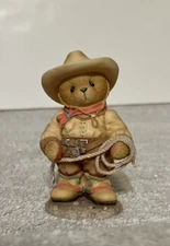 Cherished Teddies Roy I'm Your Country Cowboy Bear with Rope Special 1998 No Box