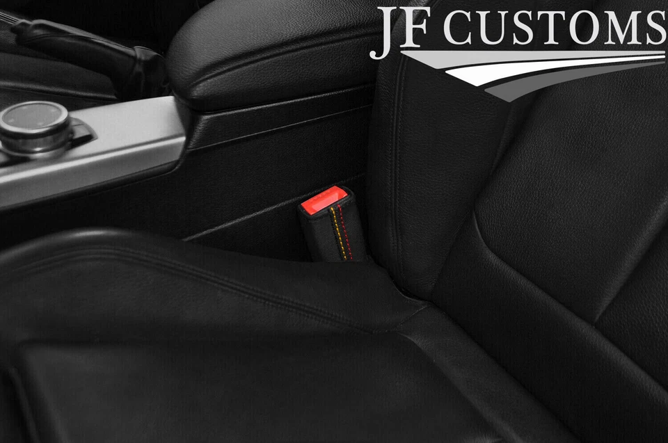 GERMAN STITCH LEATHER 2X SEAT BELT LONG COVERS FITS PORSCHE 968 1991?1995 - Изображение 3 из 4