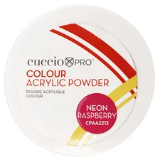 Colour Acrylic Powder - Neon Raspberry by Cuccio Pro for Women - 1.6 oz