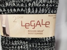 Ladies LeGale 2-pair pack, rugged wear boot toppers