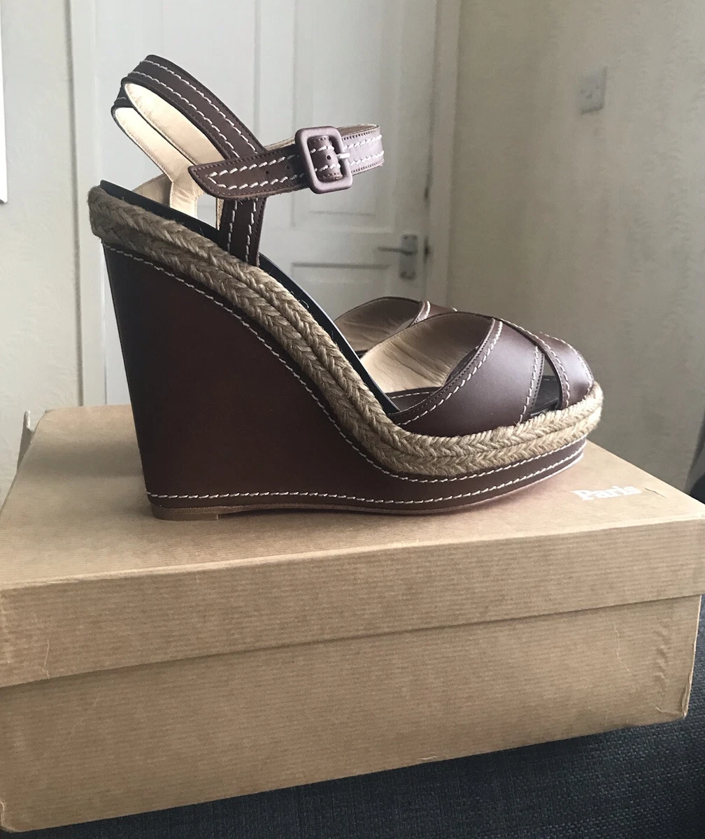 Wedges louboutin store