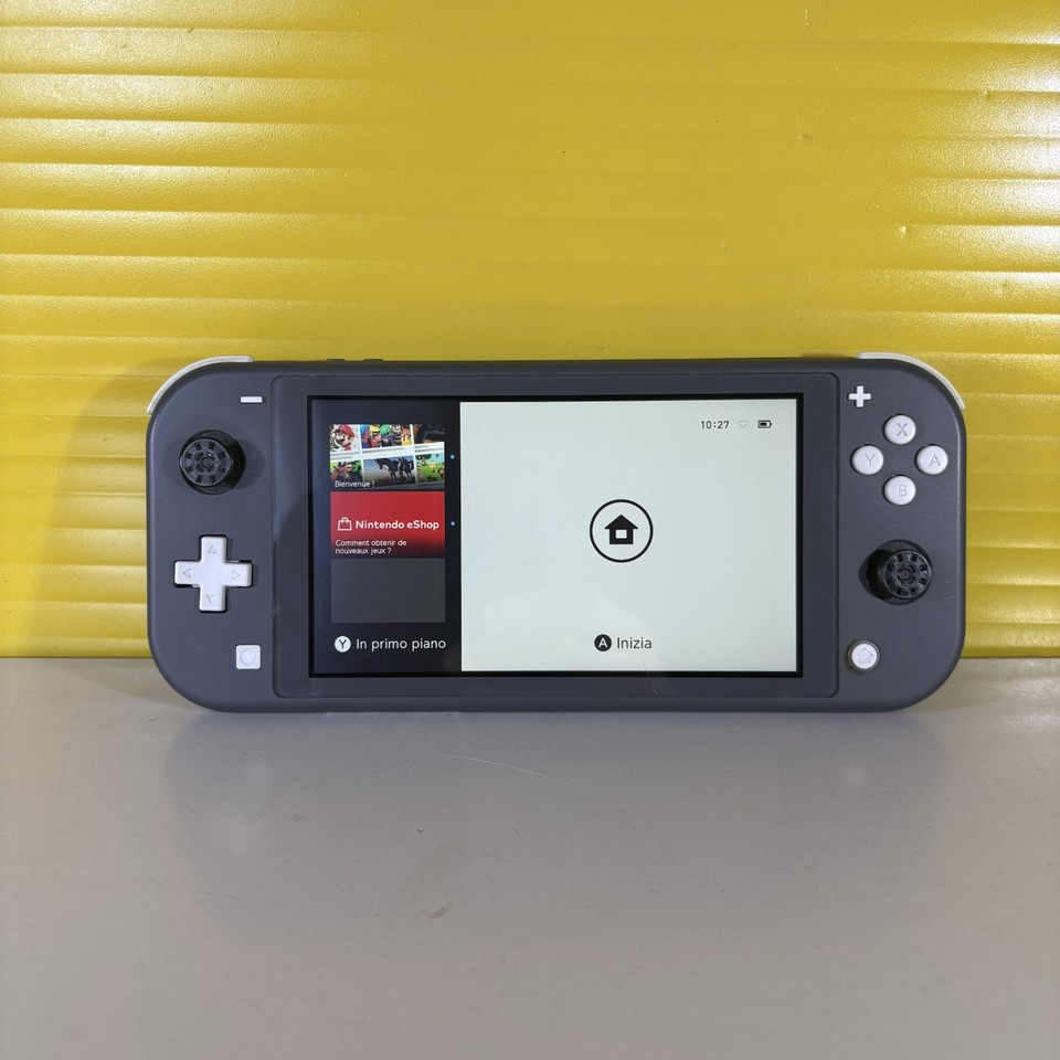 CONSOLE NINTENDO SWITCH LITE GRIGIA PERFETTAMENTE FUNZIONATE