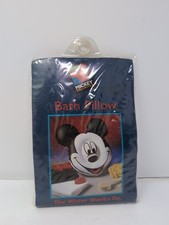 Vintage Mickey Unlimited Inflatable Vinyl Bath Pillow Sealed