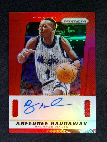 2024-25 Panini Prizm Anfernee Hardaway #PDS-ANF Auto Red /75