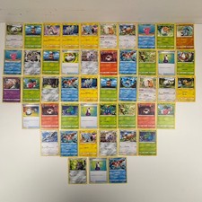 Lot of 47 Pokemon Trading Cards Common