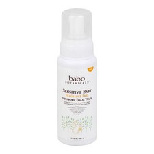 Sensitive Baby Newborn Foam Wash Fragrance Free 9 Oz By Babo Botanicals
