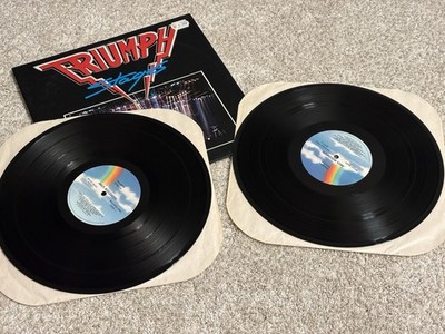 Stages [Double LP] by Triumph - Live Album on Vinyl 1985 - MCA