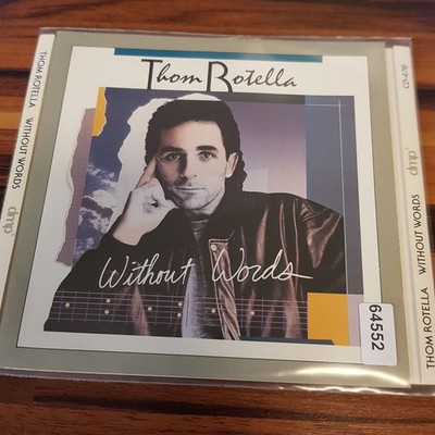 THOM ROTELLA without words VG/VG+ (CD Album, Jazz, DMP Digital Music)