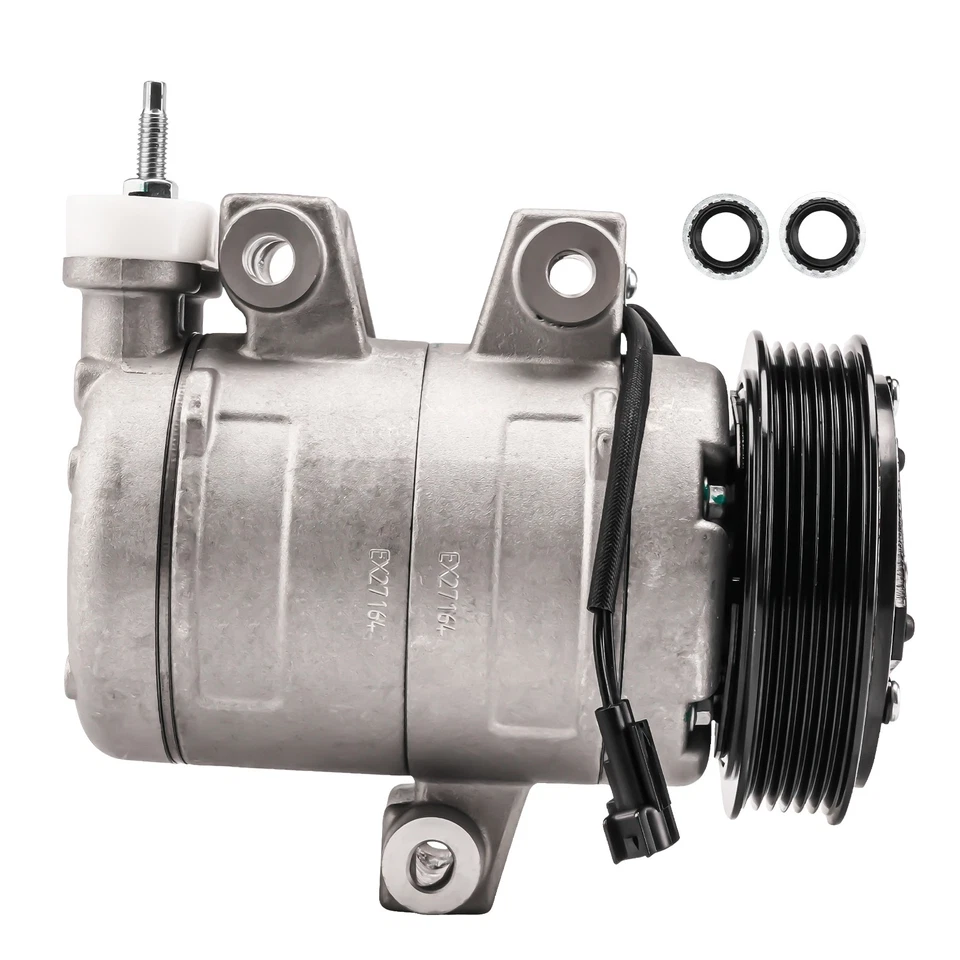 AC Compressor Fits Chevrolet Equinox 2006-2009 Pontiac Torrent 2006-2007 68661 - Image 2 of 4